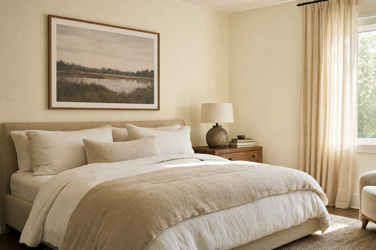 Sebring by Benjamin Moore on interiors