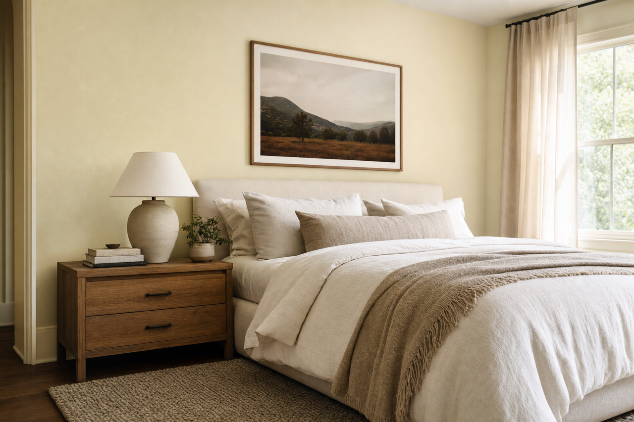 Morning by Benjamin Moore on interiors