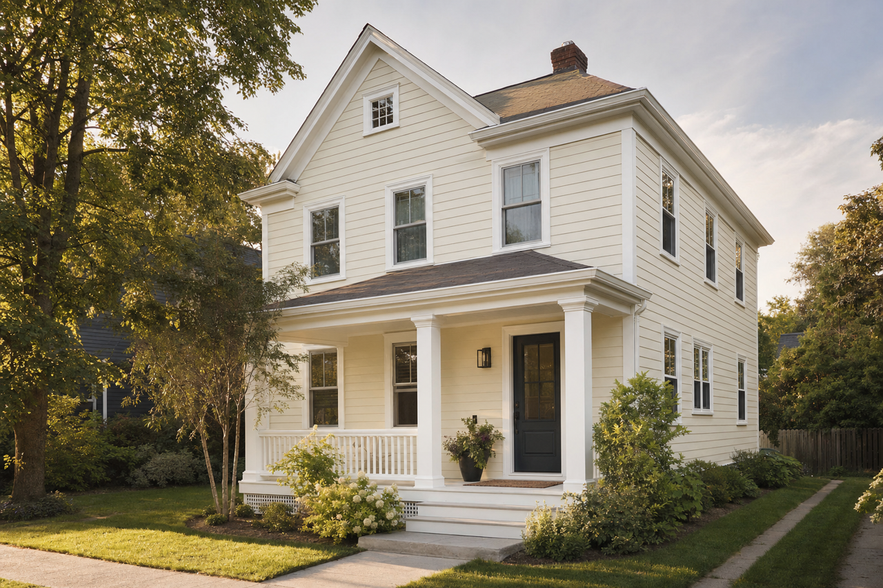 White River by Benjamin Moore on exterior