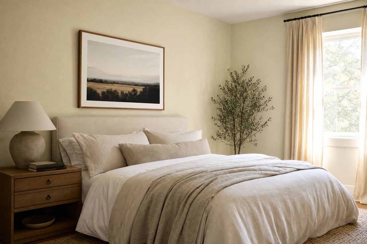 Sweet Spring by Benjamin Moore on interiors