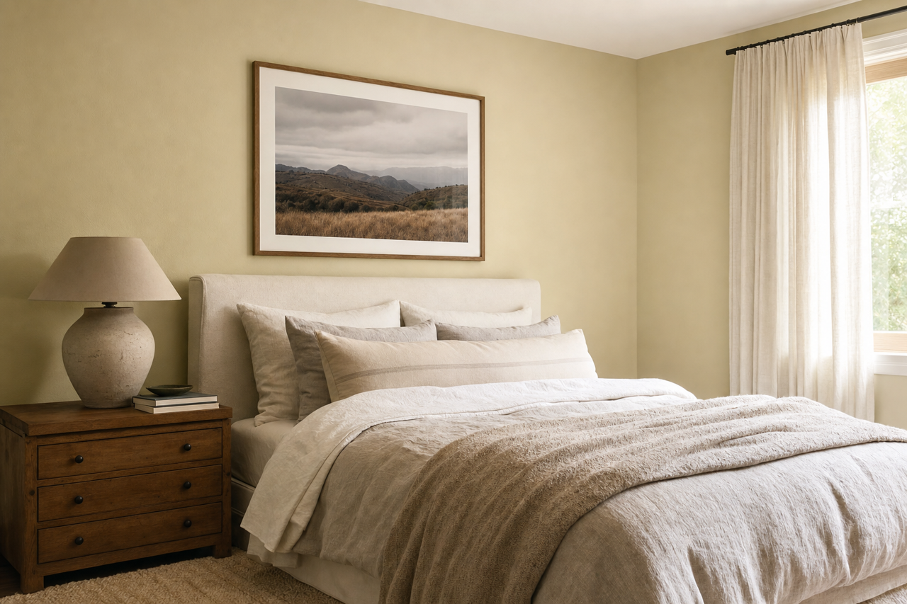 Paris Rain by Benjamin Moore on interiors