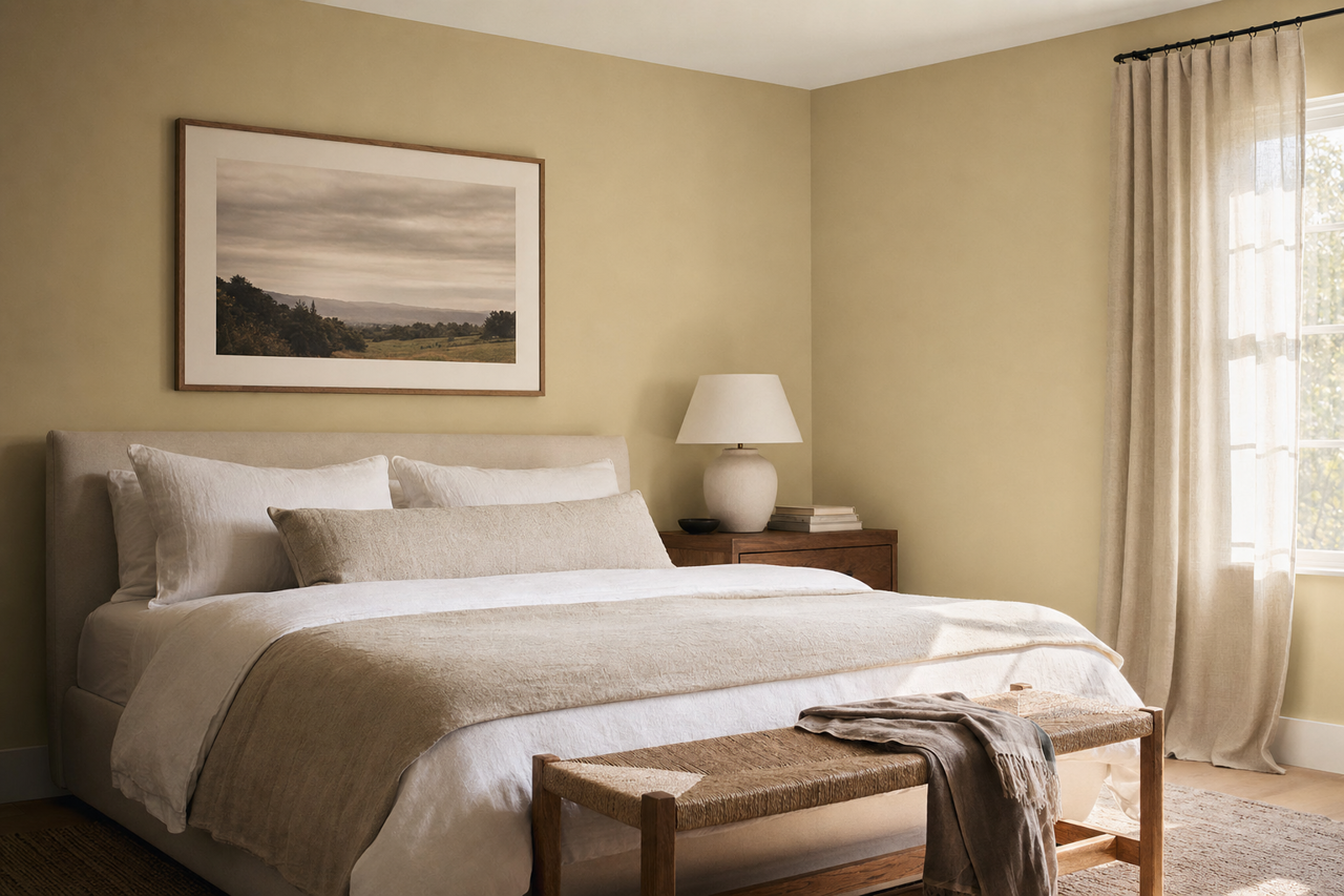 Mosaic by Benjamin Moore on interiors