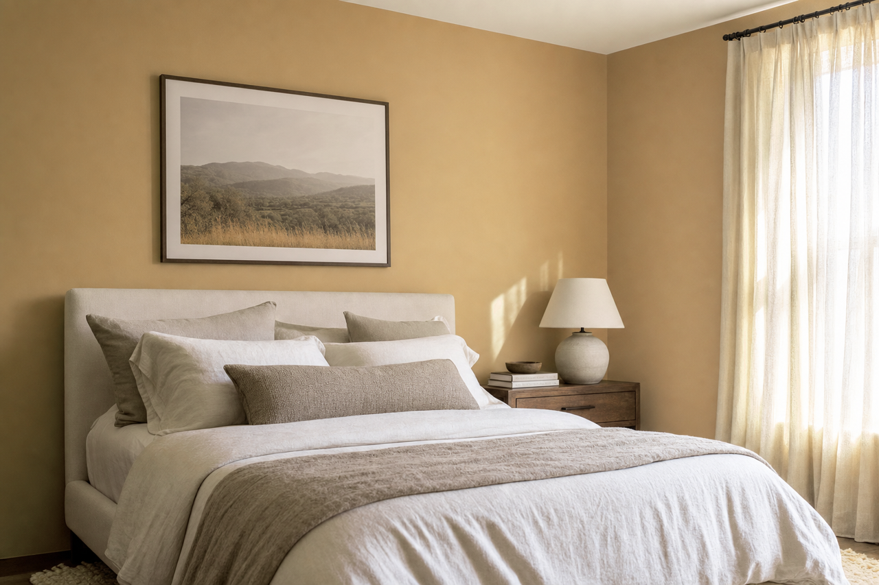 At by Benjamin Moore on interiors