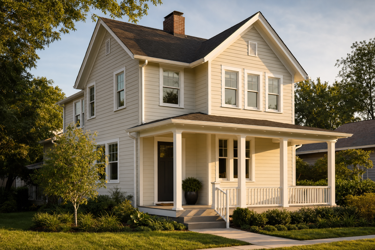 Nature's Essentials by Benjamin Moore on exterior