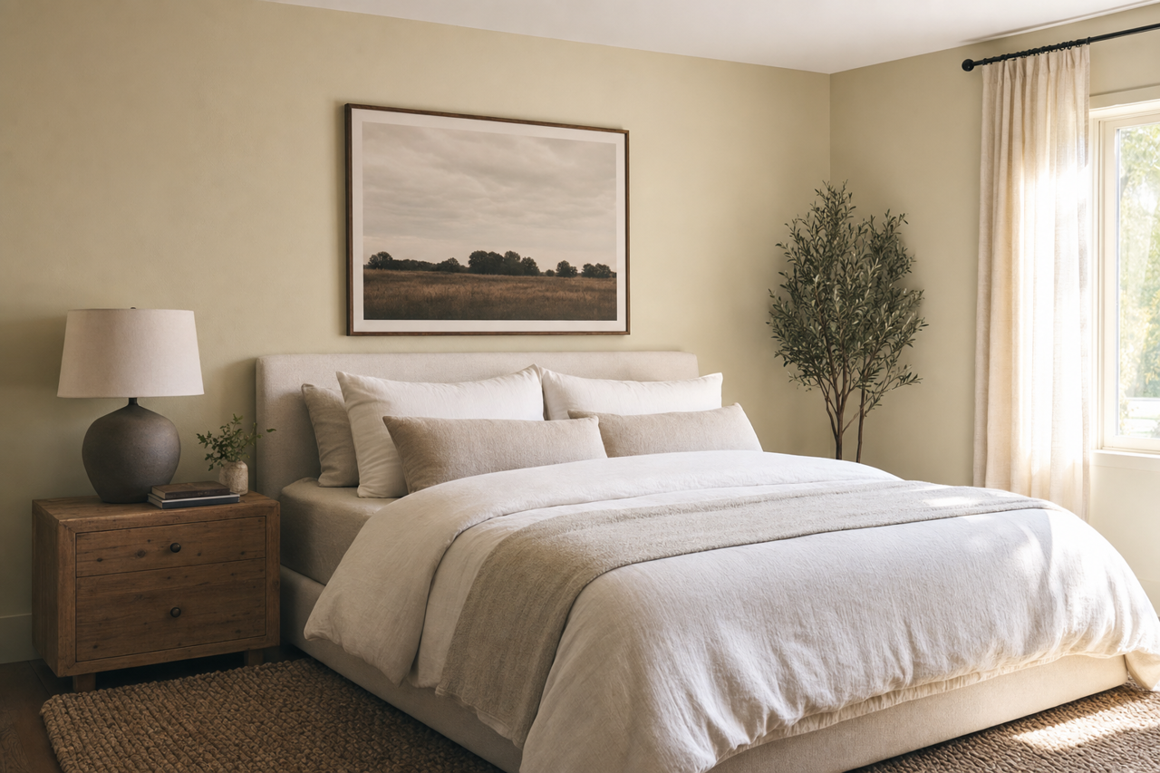 Inner Balance by Benjamin Moore on interiors