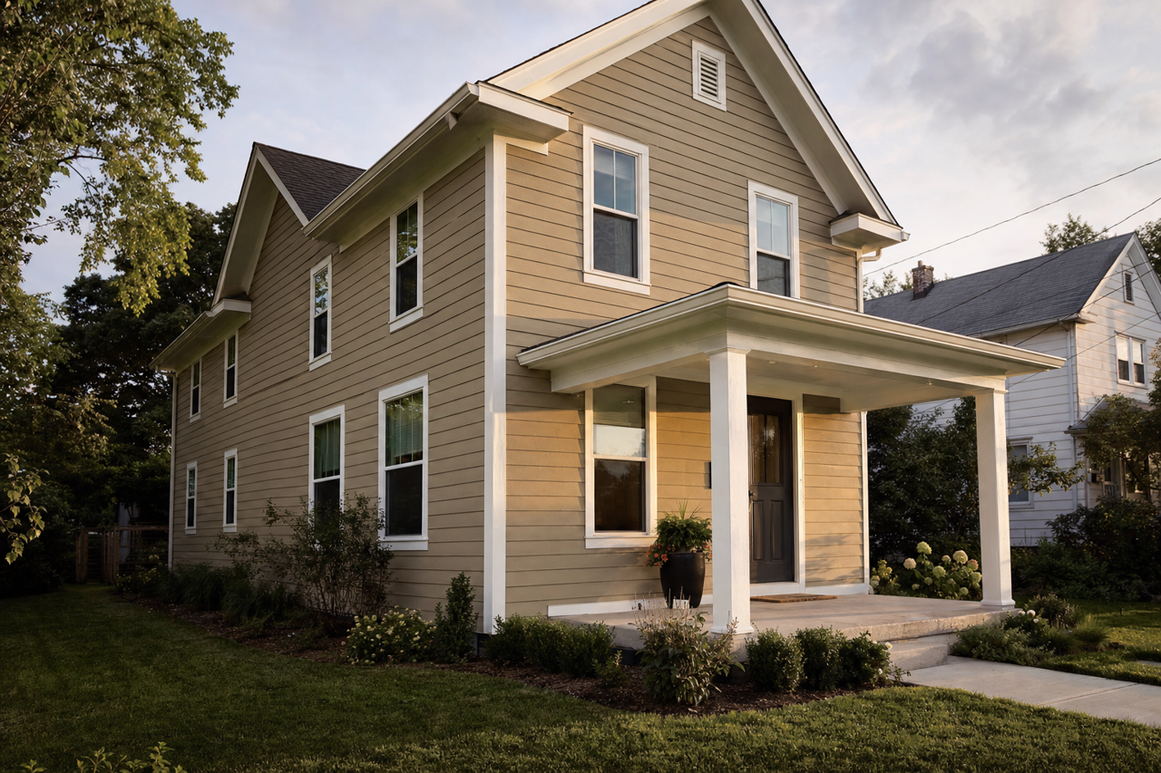 Cleveland by Benjamin Moore on exterior
