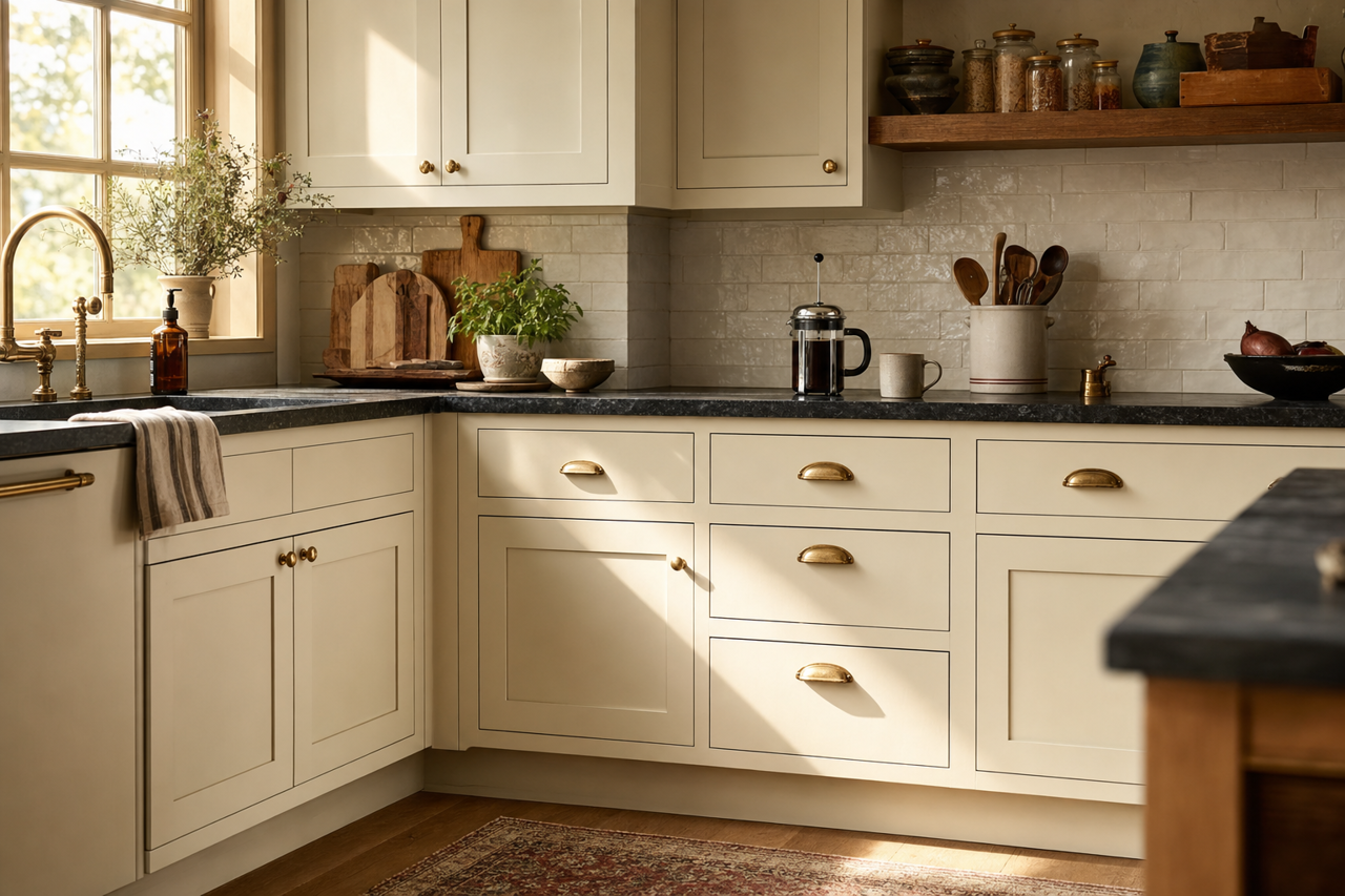 Going by Benjamin Moore on cabinets