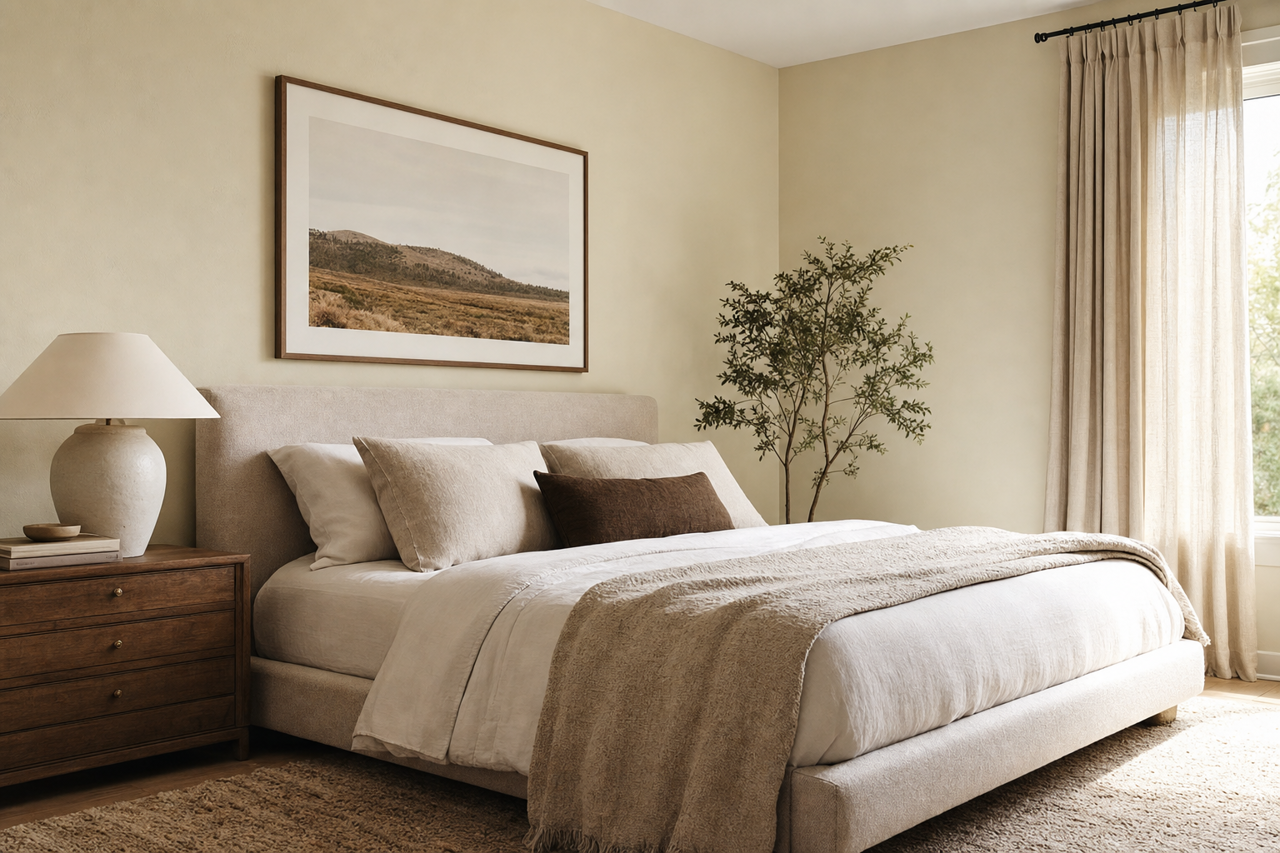 Stingray by Benjamin Moore on interiors