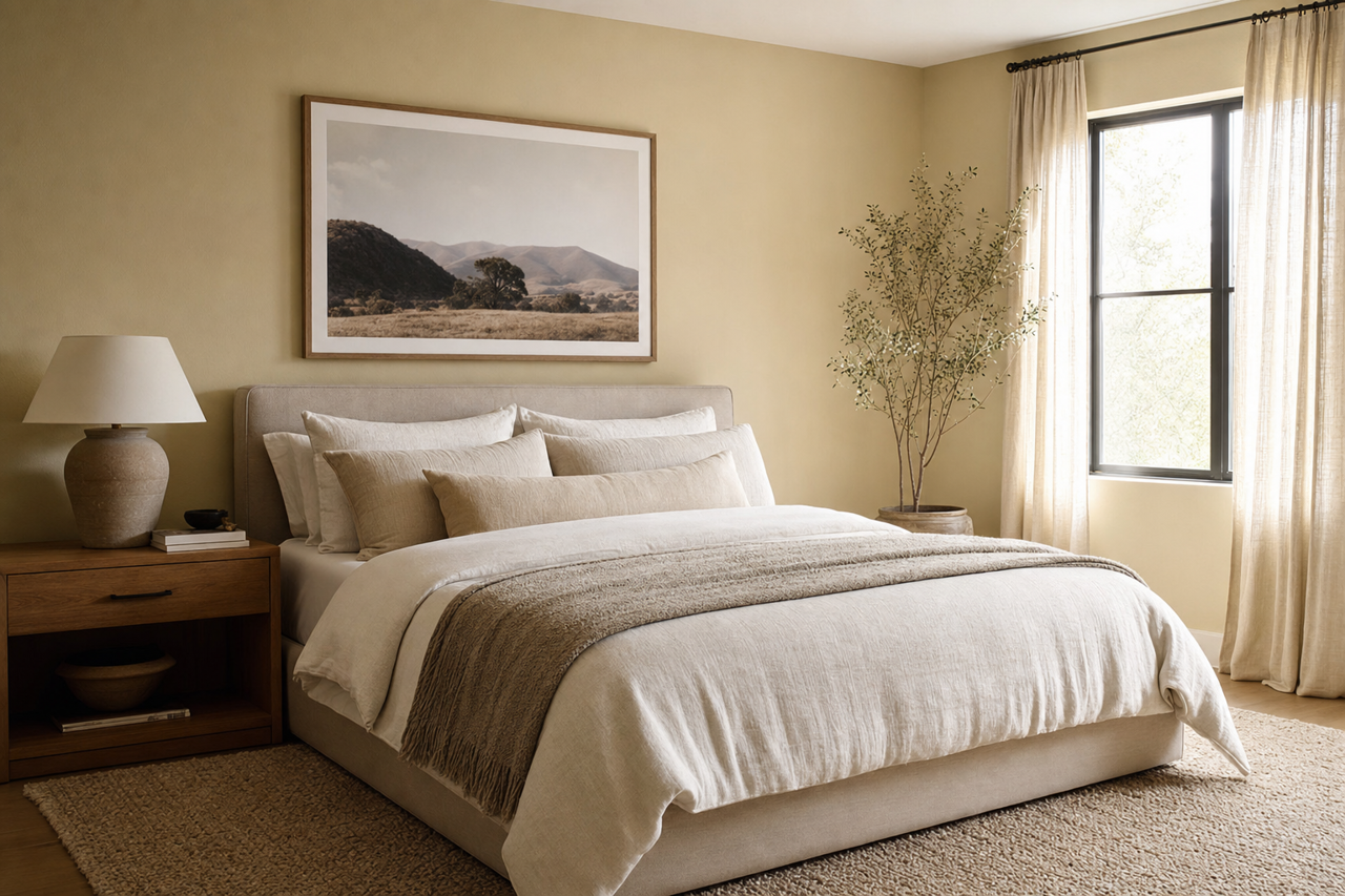 Senora Gray by Benjamin Moore on interiors