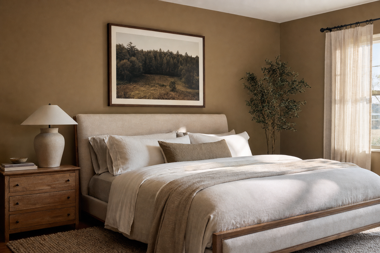 Bayleaf by Benjamin Moore on interiors