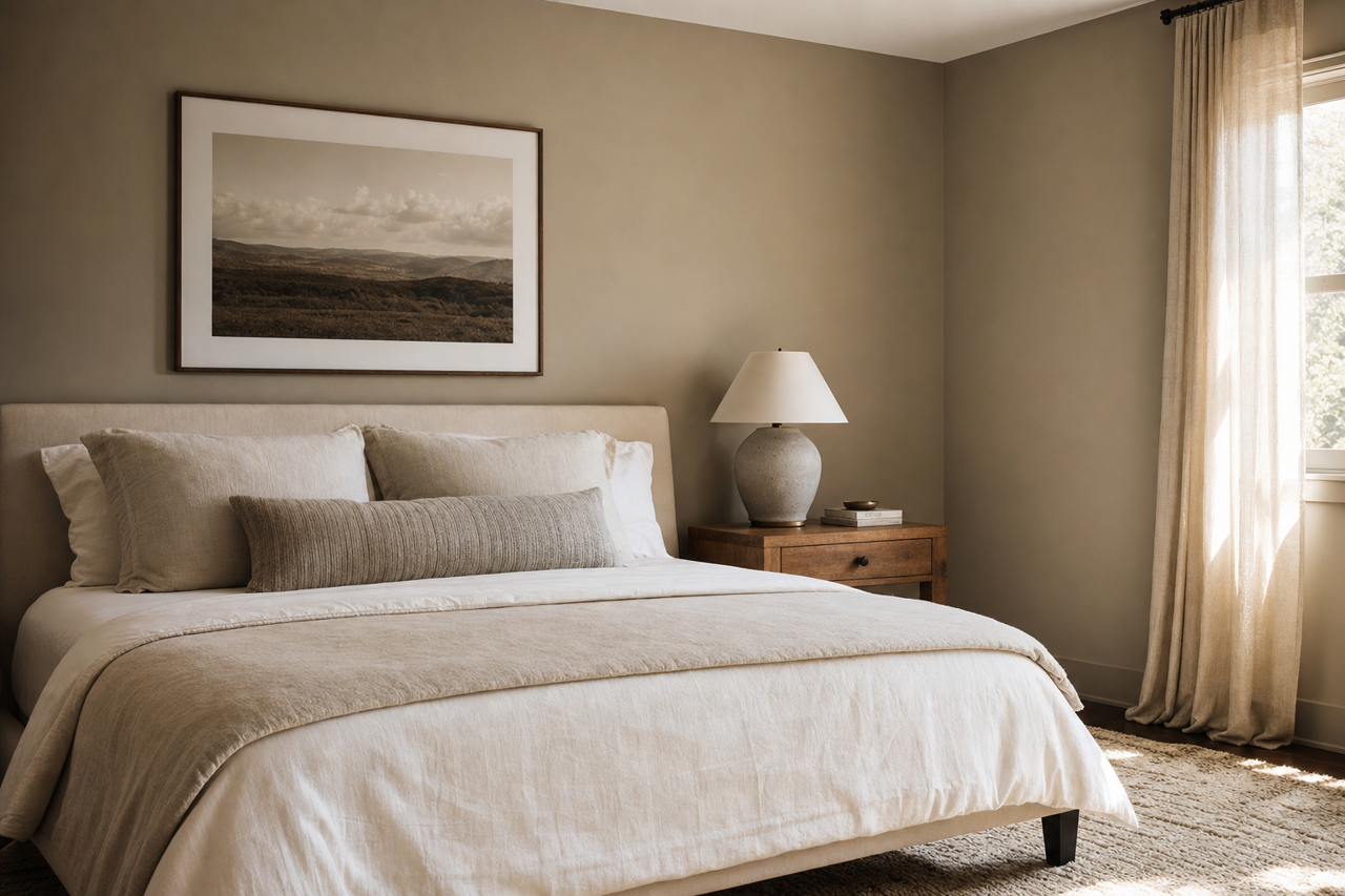 River by Benjamin Moore on interiors