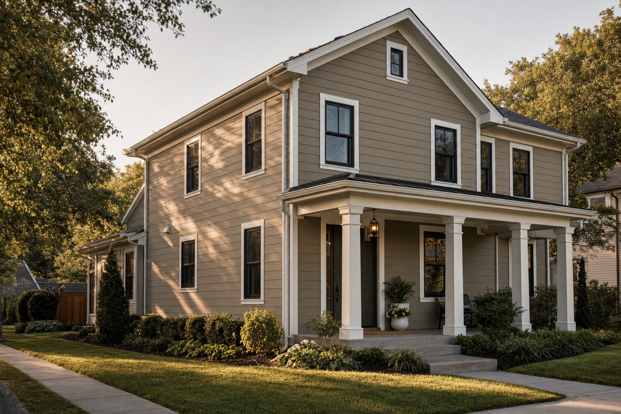 Wildwood by Benjamin Moore on exterior