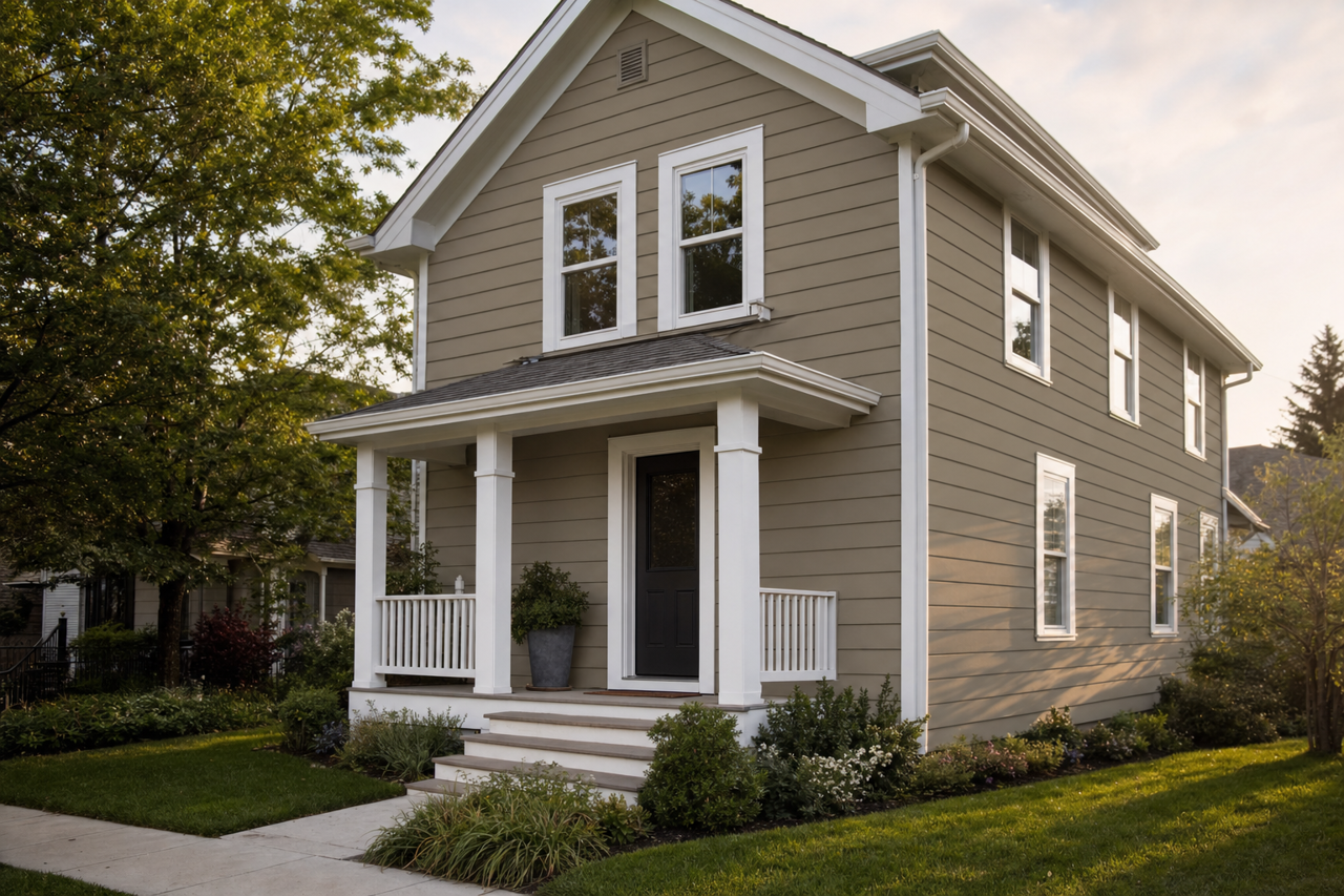Roosevelt by Benjamin Moore on exterior