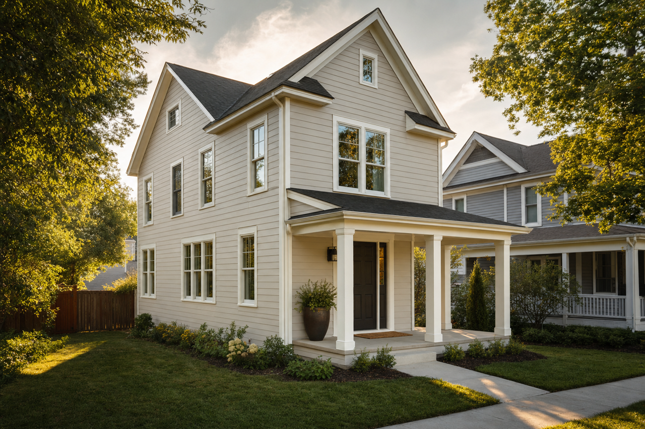Himalayan Trek by Benjamin Moore on exterior