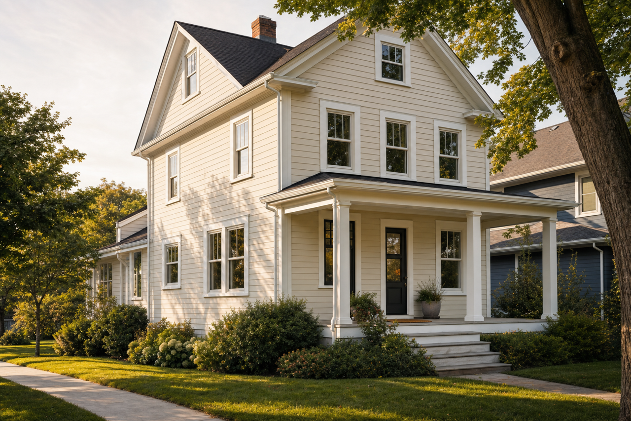 Classic by Benjamin Moore on exterior