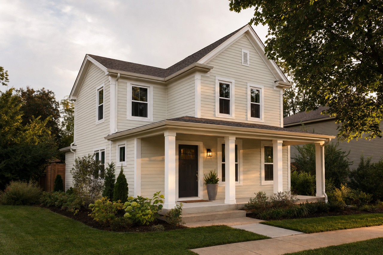 Vapor Trails by Benjamin Moore on exterior