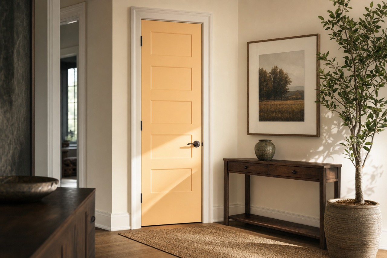 Sweet by Benjamin Moore on interior-doors