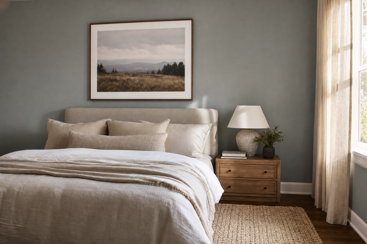 Night by Benjamin Moore on interiors
