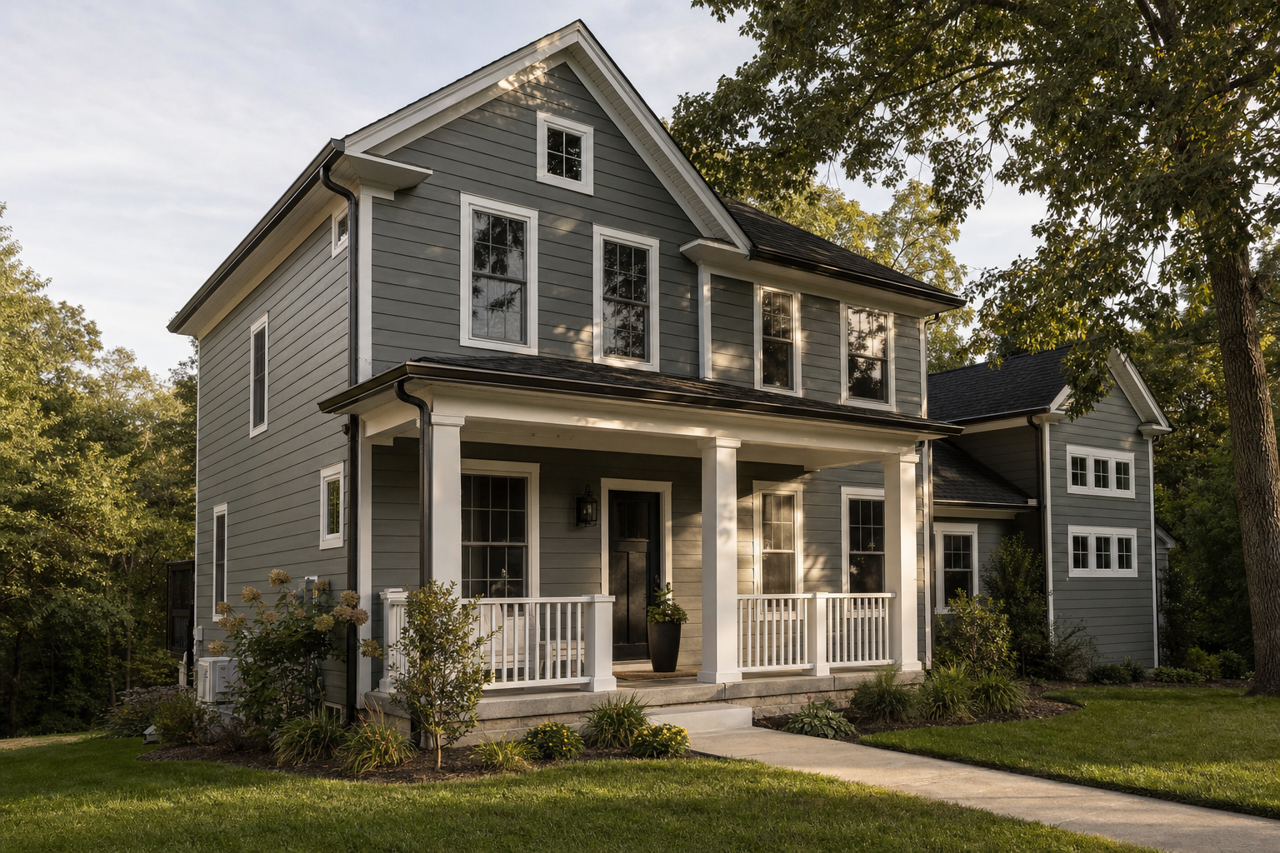 Quarry Rock by Benjamin Moore on exterior