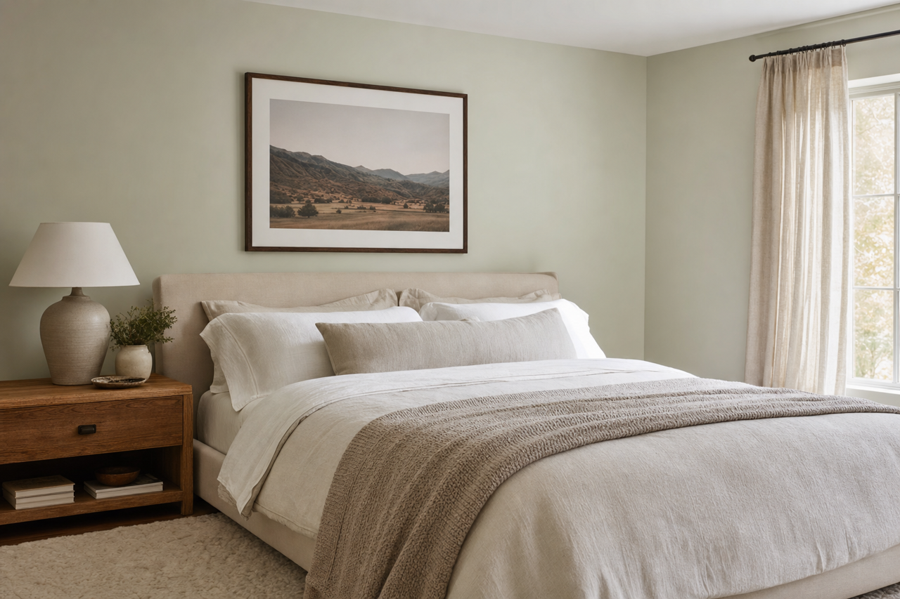 Night by Benjamin Moore on interiors