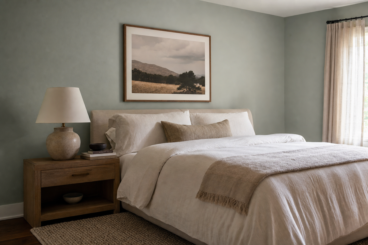 Castle by Benjamin Moore on interiors