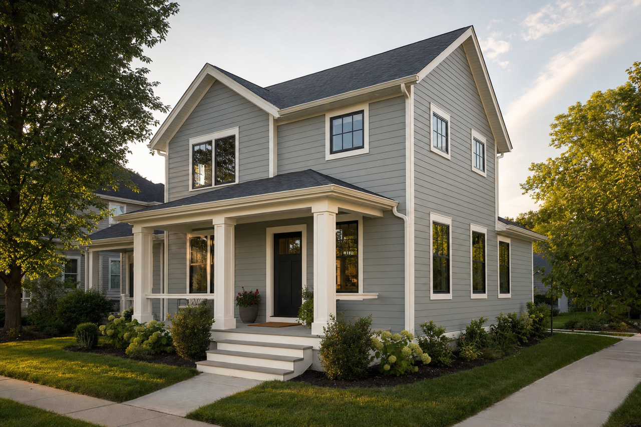 Timber by Benjamin Moore on exterior