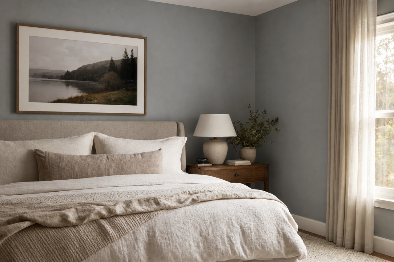 Hearthstone by Benjamin Moore on interiors