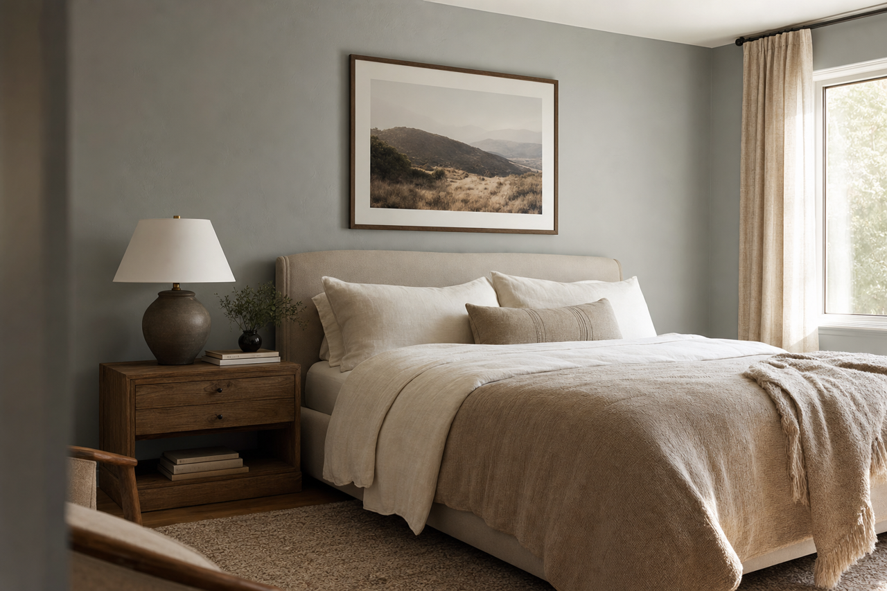 Cobblestone Path by Benjamin Moore on interiors