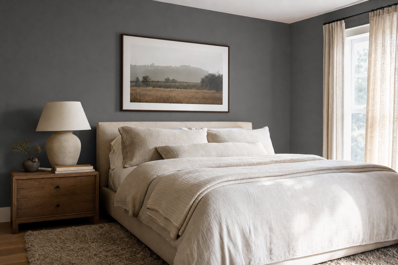 Temptation by Benjamin Moore on interiors