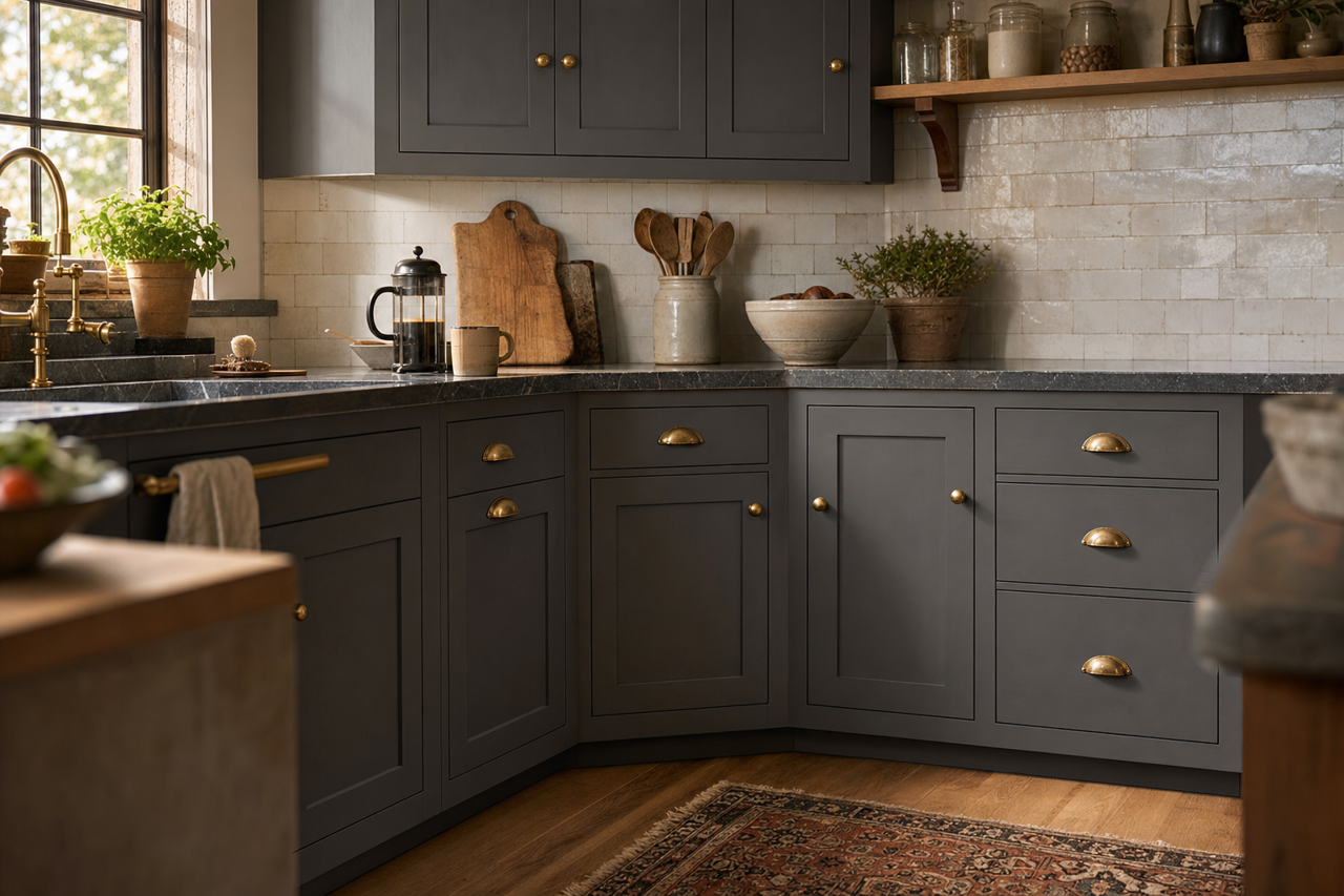 French by Benjamin Moore on cabinets