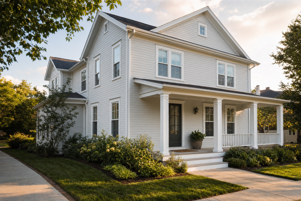 Graytint by Benjamin Moore on exterior