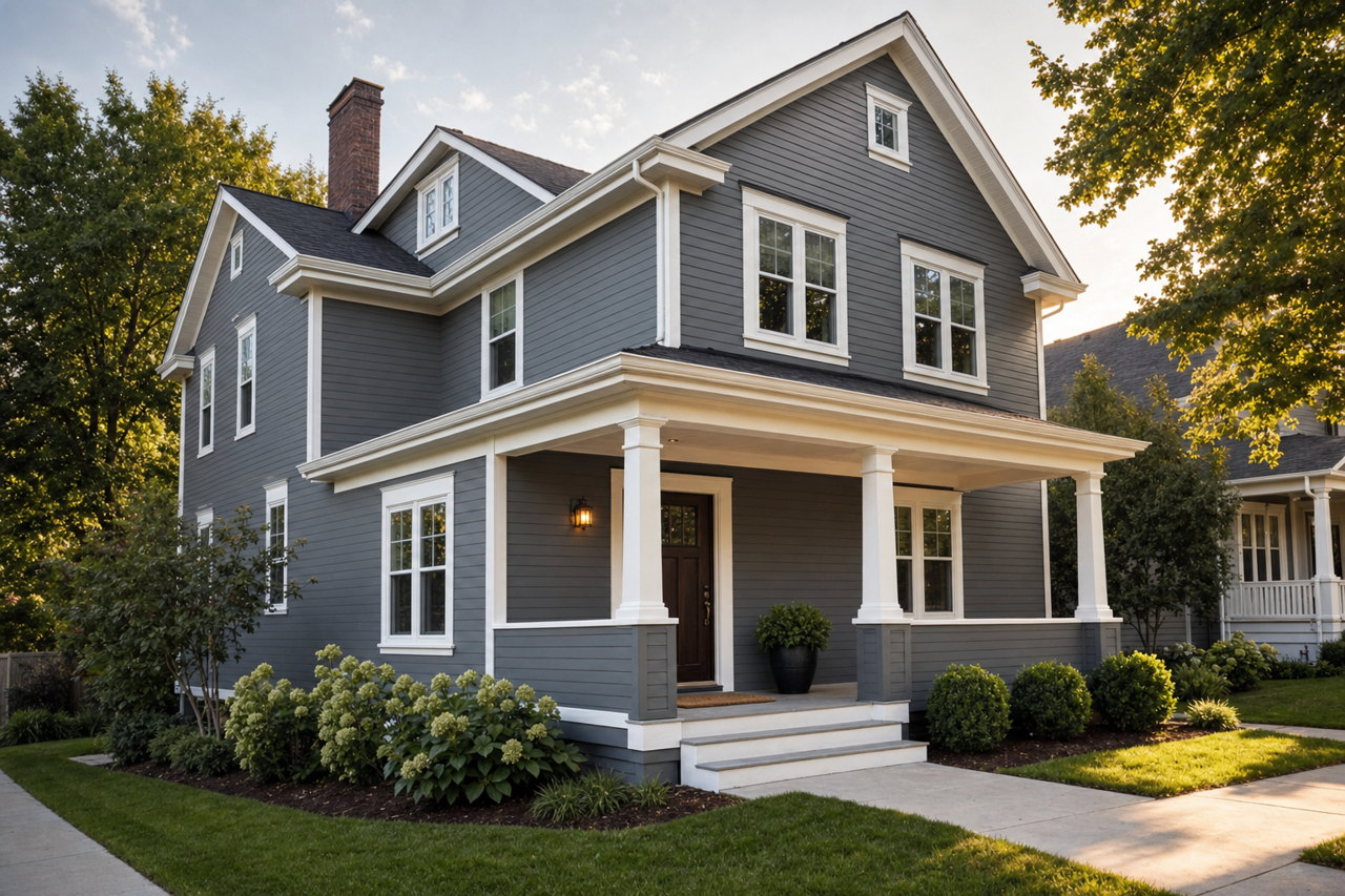 Stormy Sky by Benjamin Moore on exterior