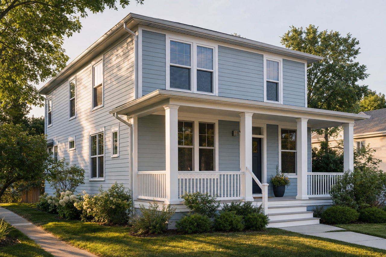 Little Falls by Benjamin Moore on exterior