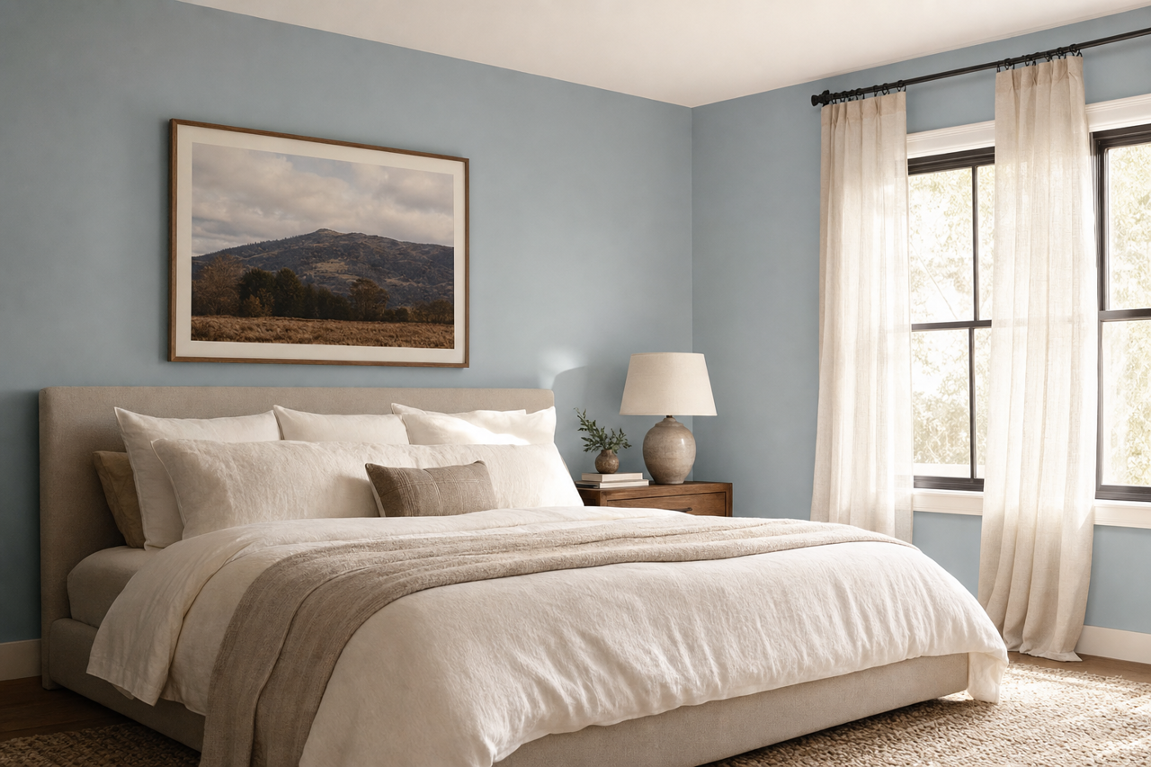 Little Falls by Benjamin Moore on interiors