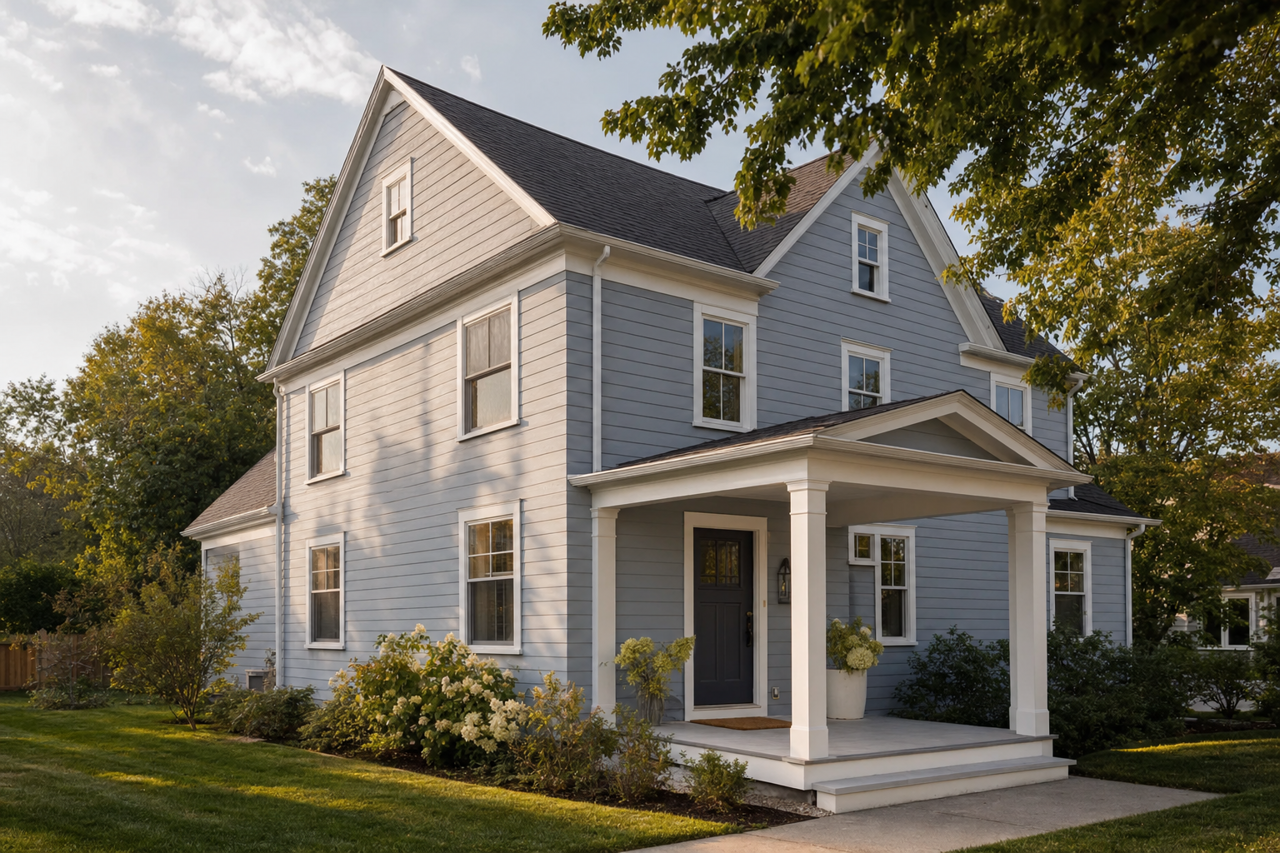 Comet by Benjamin Moore on exterior