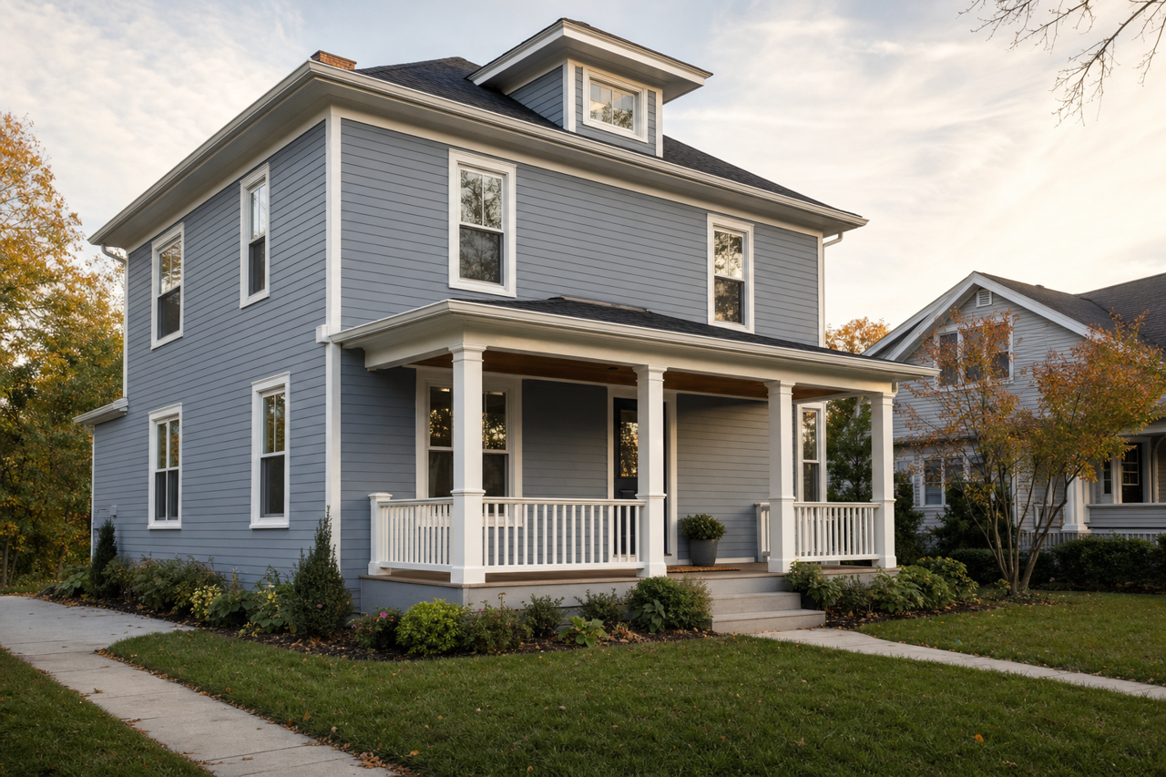 Bachelor by Benjamin Moore on exterior