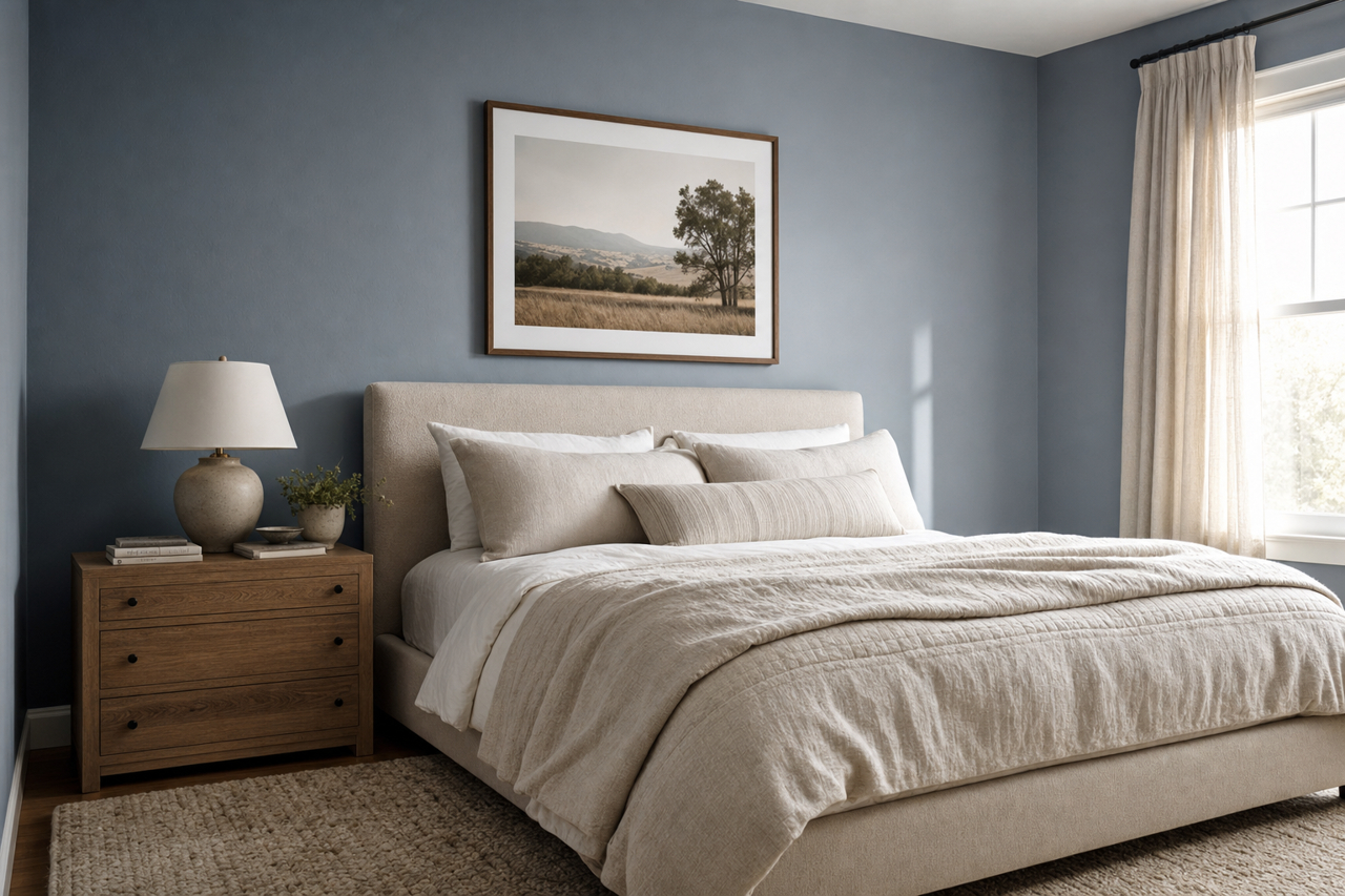 Bachelor by Benjamin Moore on interiors