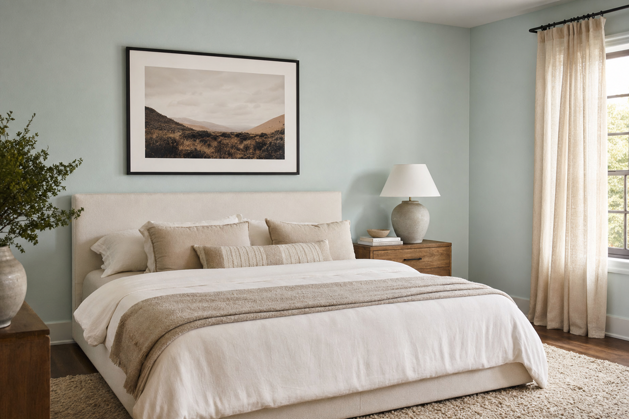 Glass Slipper by Benjamin Moore on interiors