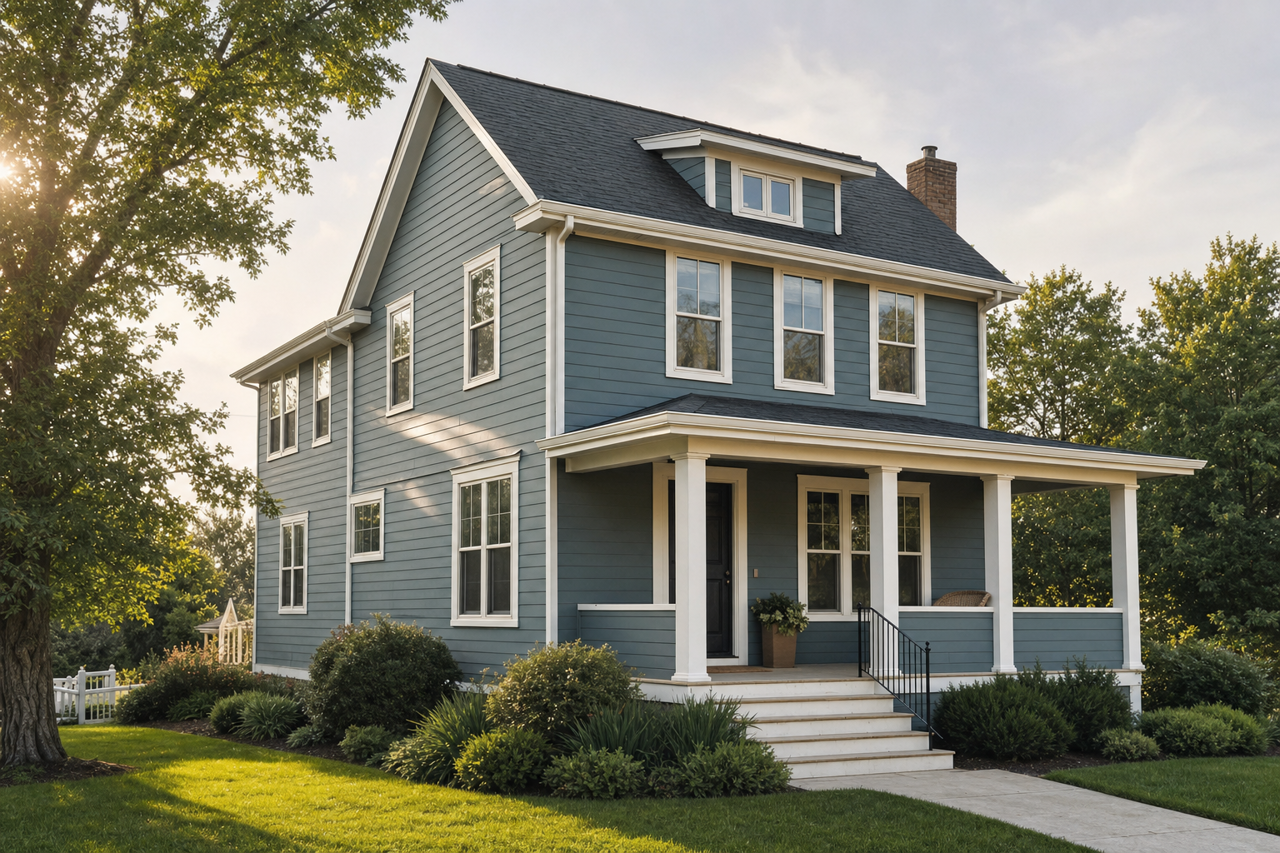 Providence by Benjamin Moore on exterior