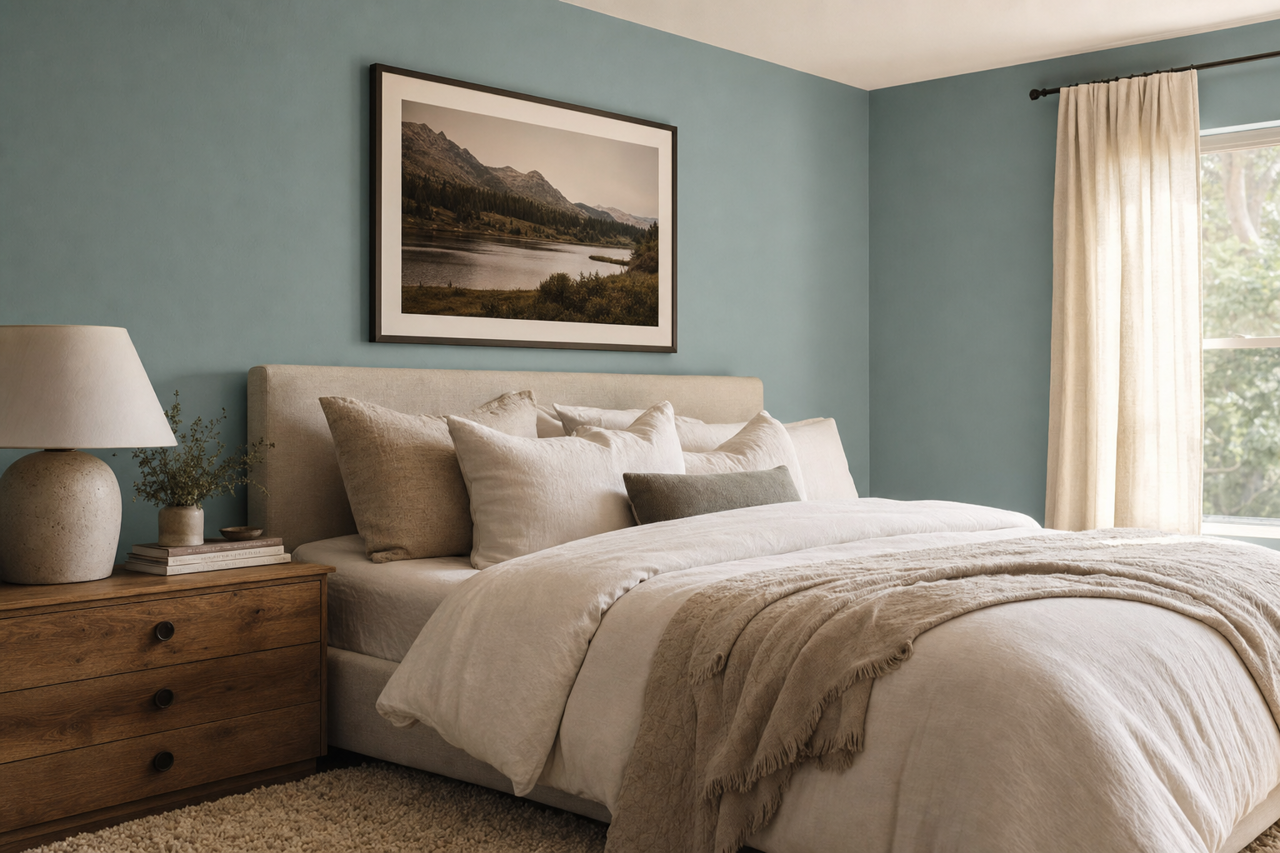 Franklin by Benjamin Moore on interiors