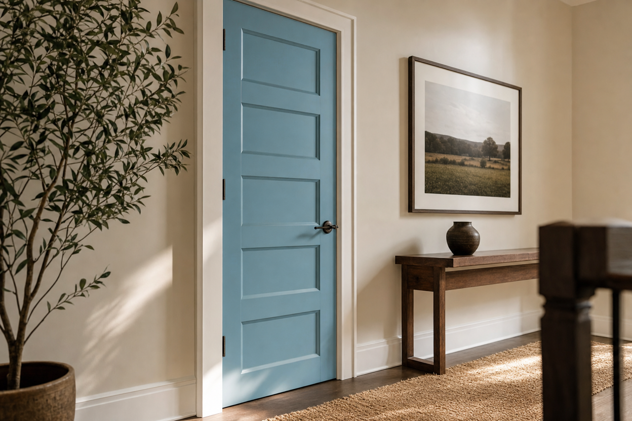 Niagara Falls by Benjamin Moore on interior-doors