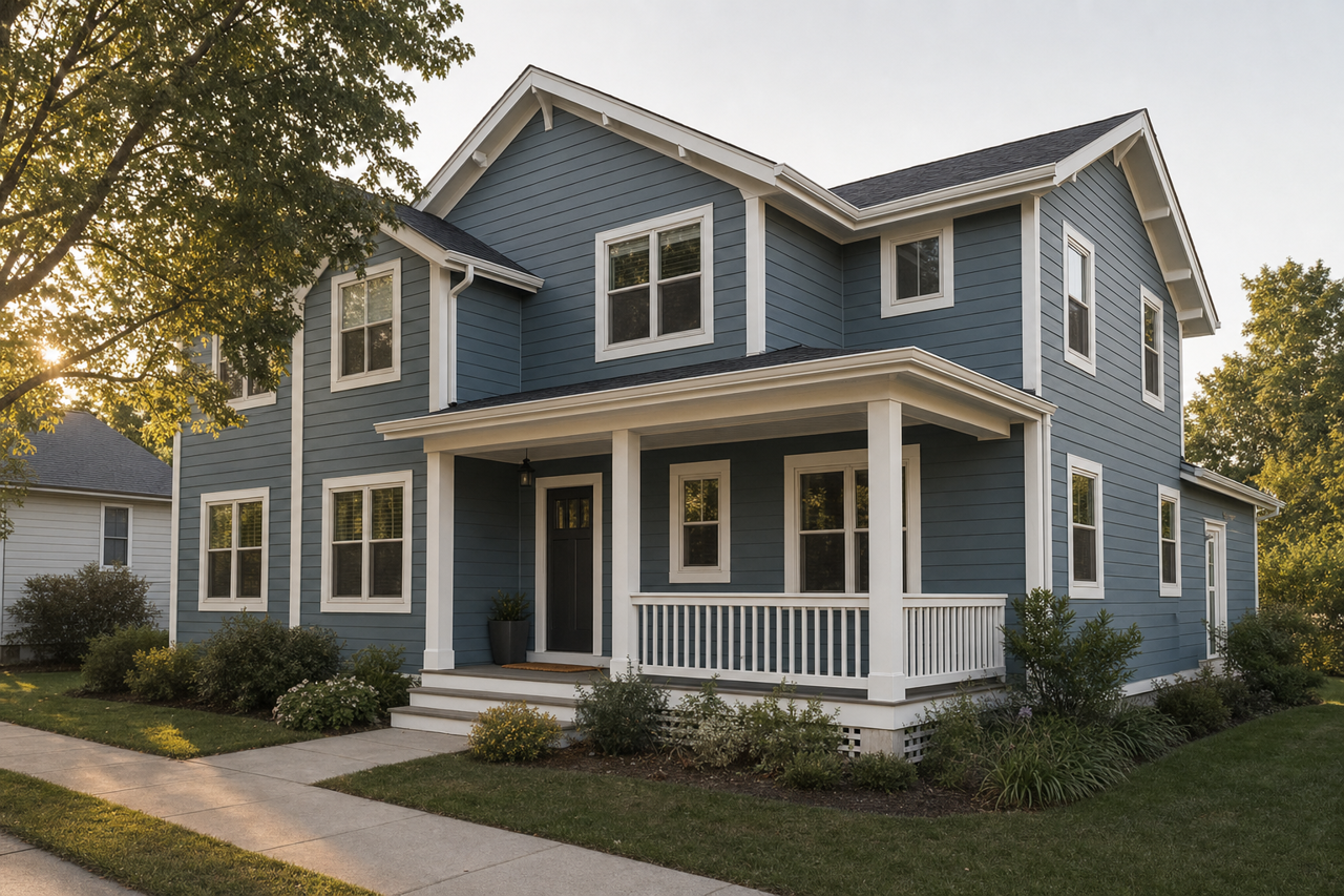 Spellbound by Benjamin Moore on exterior