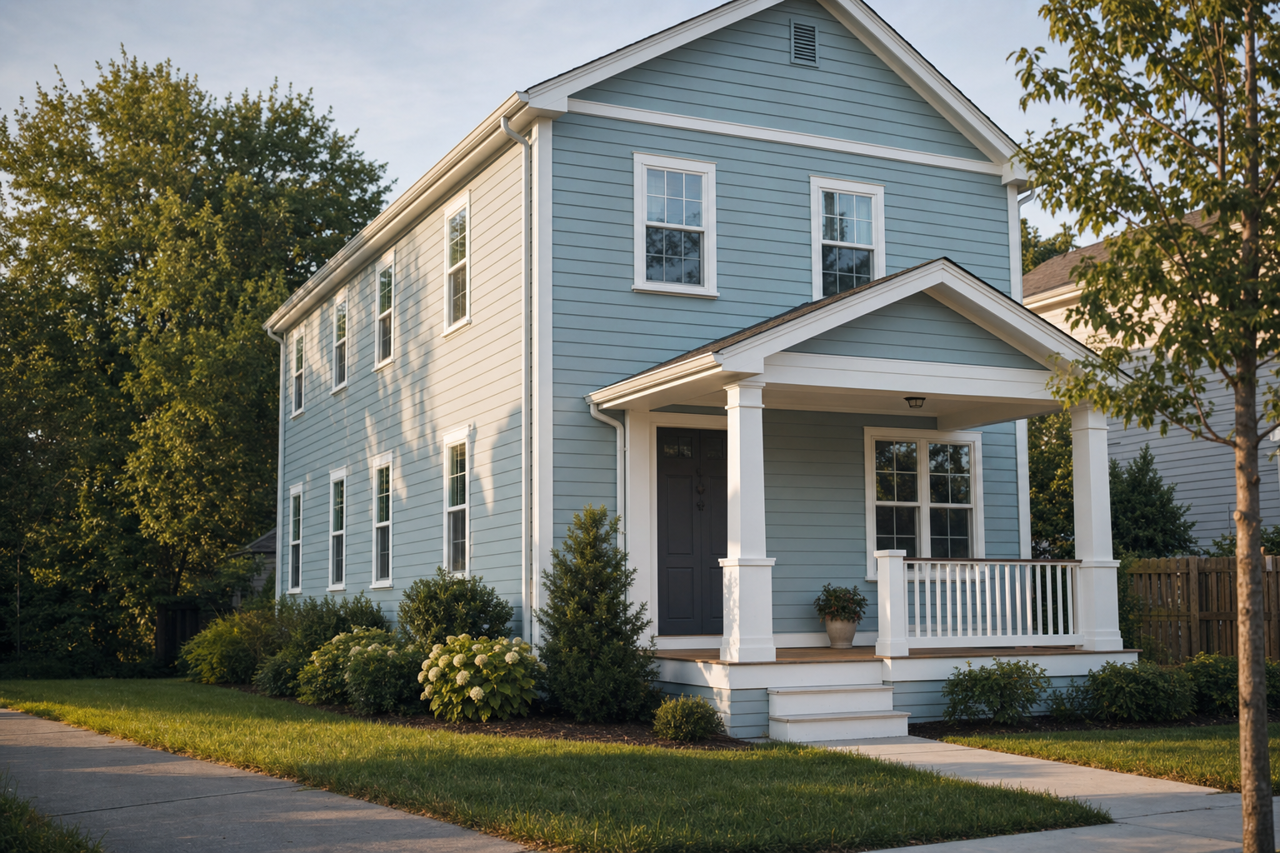 Saratoga by Benjamin Moore on exterior