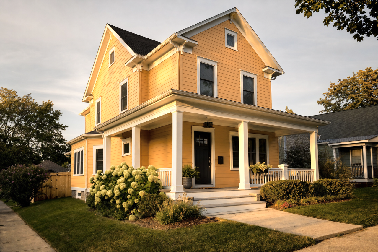 Old by Benjamin Moore on exterior