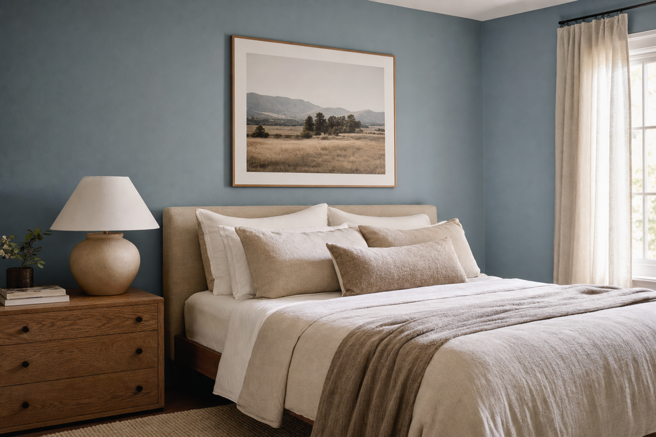 Alfresco by Benjamin Moore on interiors