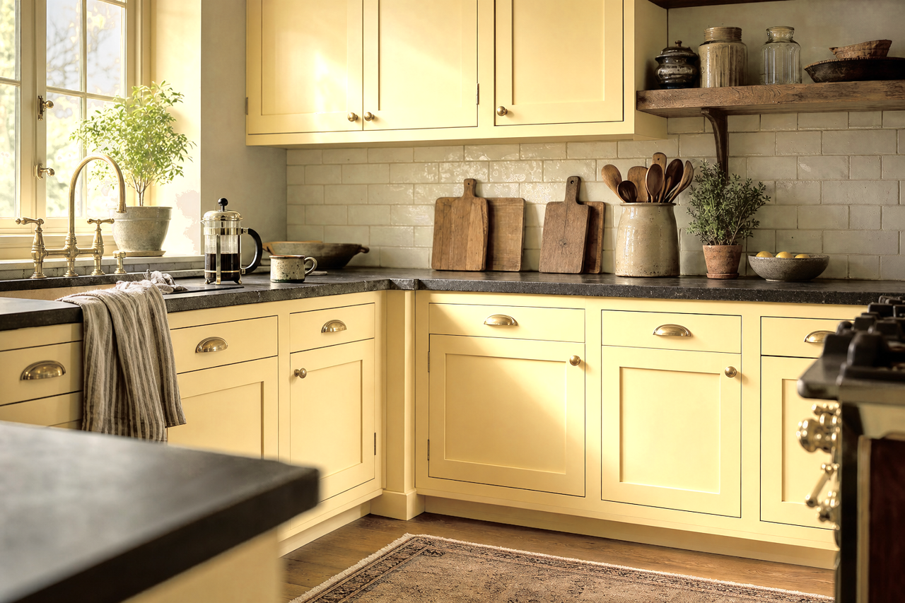 Traditional by Benjamin Moore on cabinets