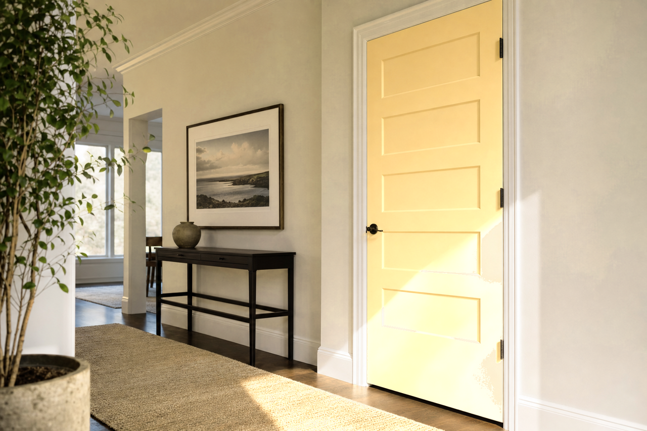 Traditional by Benjamin Moore on interior-doors