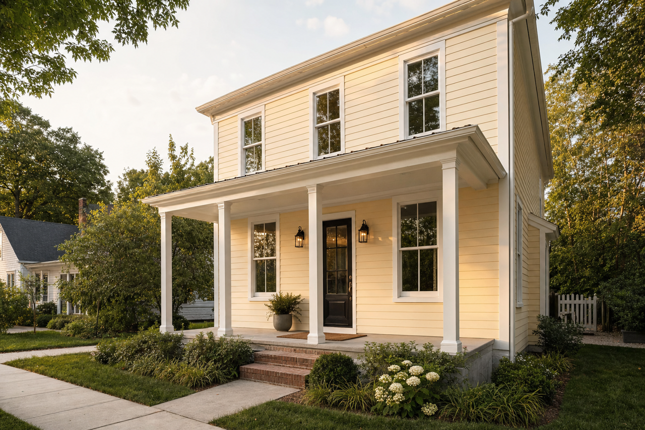 Morning by Benjamin Moore on exterior