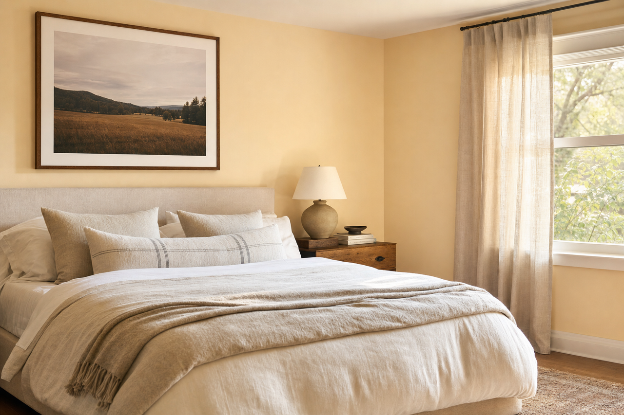Morning by Benjamin Moore on interiors