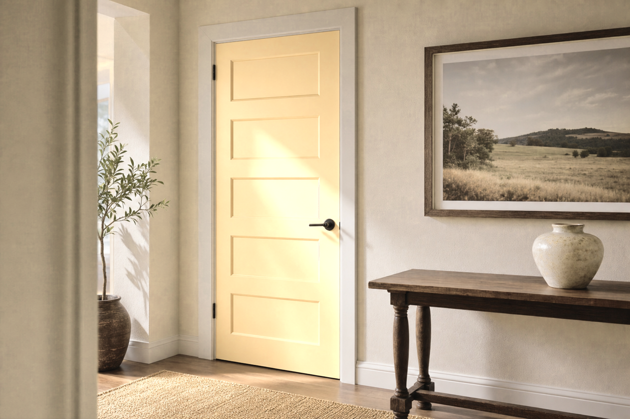 Precious by Benjamin Moore on interior-doors